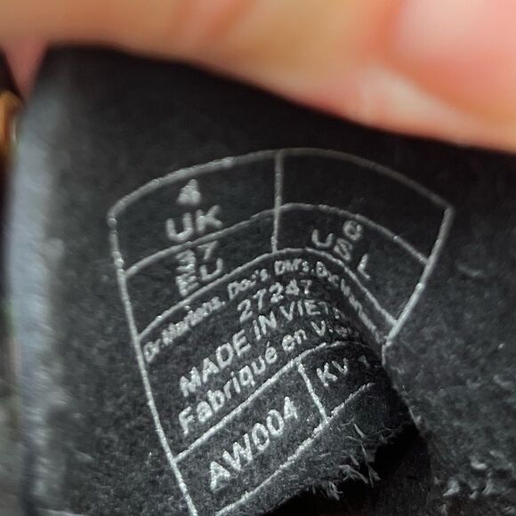 Dr. Martens 1460 Floral Bloom Leather Lace Up Boots size 6US/37EU NEW - Picture 6 of 8